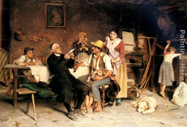 Luigi Bechi The Letter